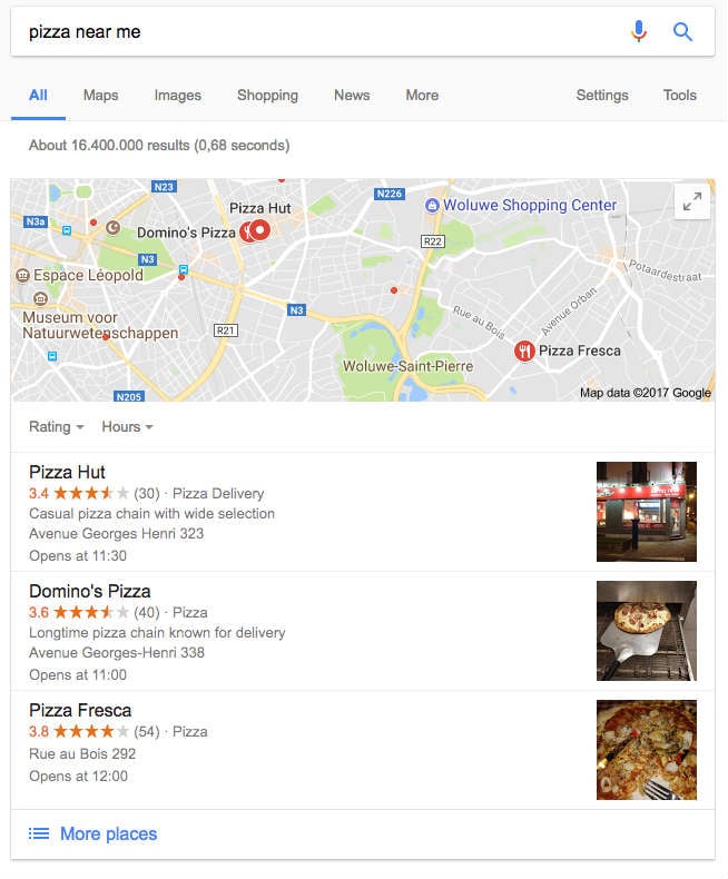 Why You Need A Mobile Friendly Website   Pizza Near Me Map Pack 